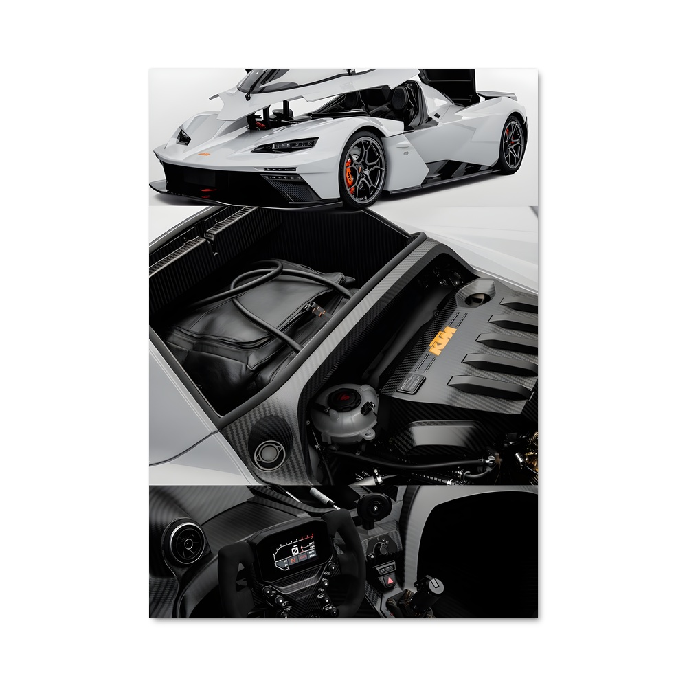 Poster puissance de style